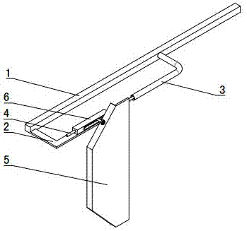 一种滑车式施工升降机电缆防脱装置的制作方法