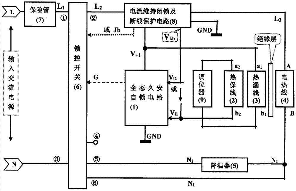 全态永不失效的久安电热毯控制器的制作方法