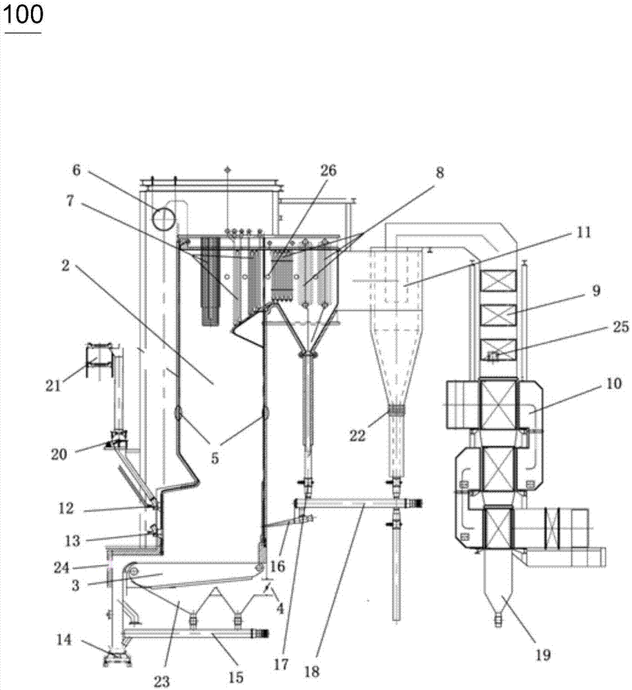 可燃烧生物质燃料和化石燃料的炉排锅炉的制作方法