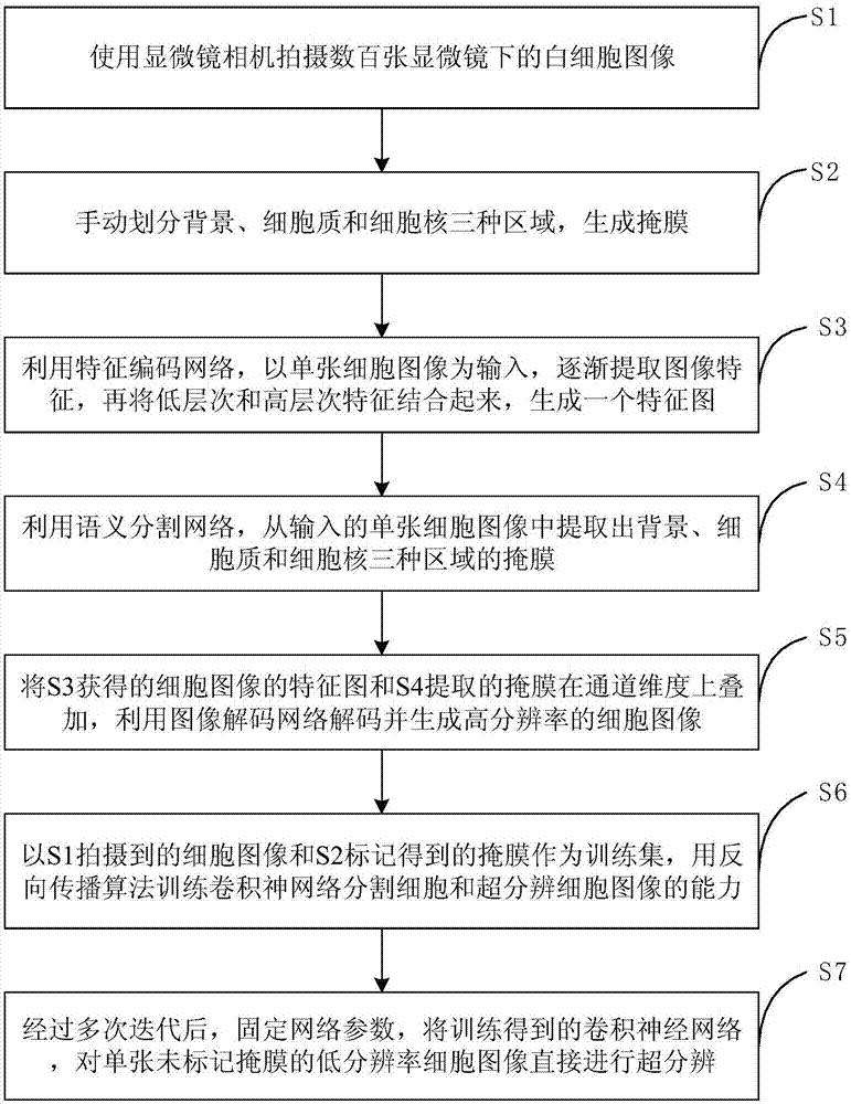 一种基于图像先验的细胞图像超分辨方法及装置与流程