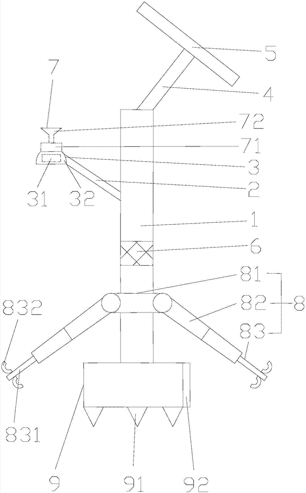 一种固定牢固的太阳能路灯的制作方法