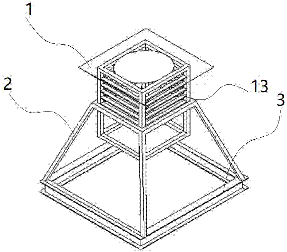 一种节能建筑顶部通风结构的制作方法