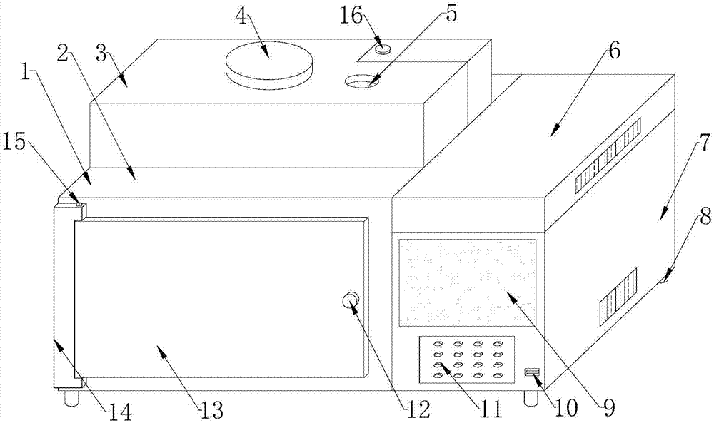 一种用于公路混泥土桥梁养护材料抗盐冻性能试验装置的制作方法