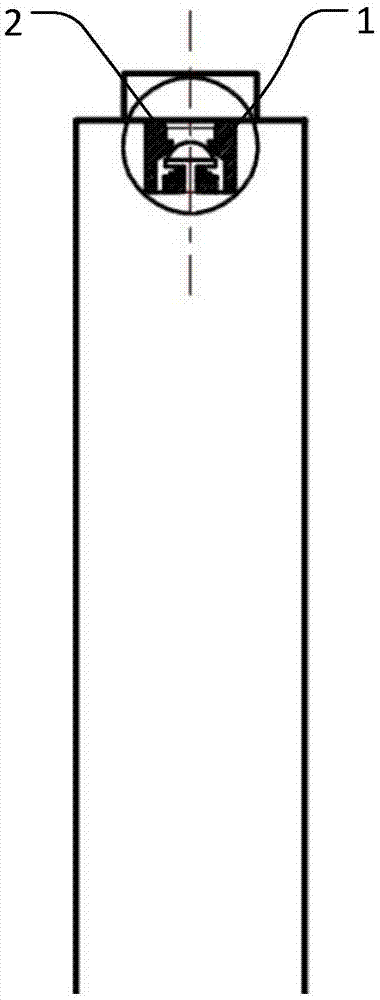 一种电池注液嘴结构及电池的制作方法