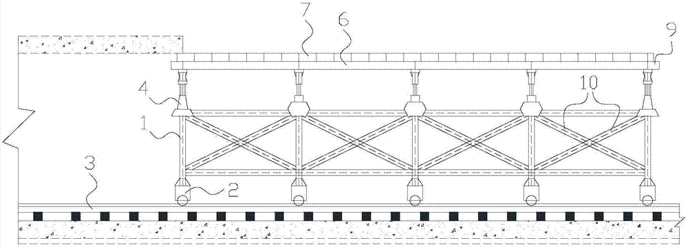 一种自行式综合管廊模板装置的制作方法