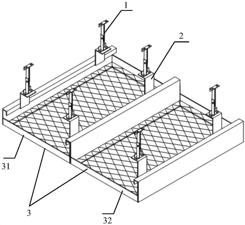 一种组合式天花板吊顶安装组件的制作方法