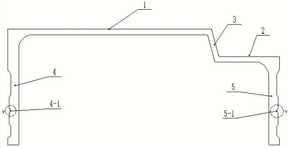 一种建筑用门窗压槽铝模板的制作方法