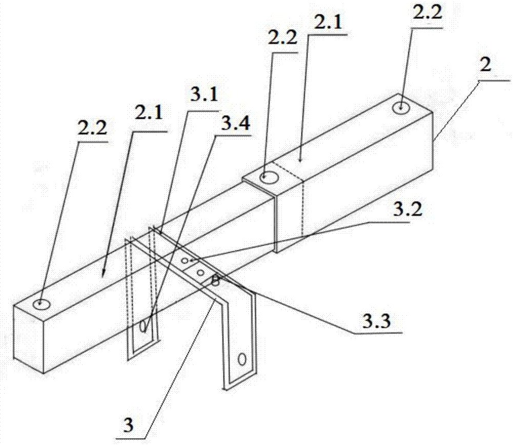 窗台压顶模板的加固模具的制作方法