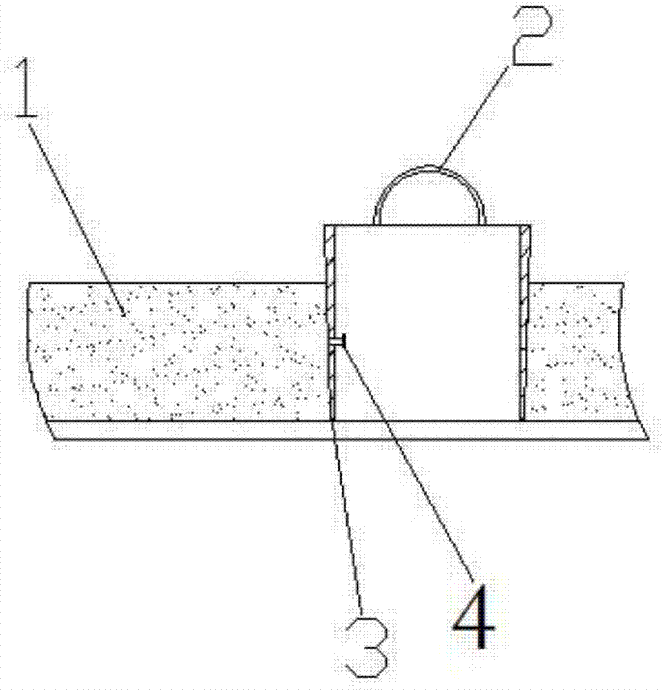 楼板预留洞模具的制作方法