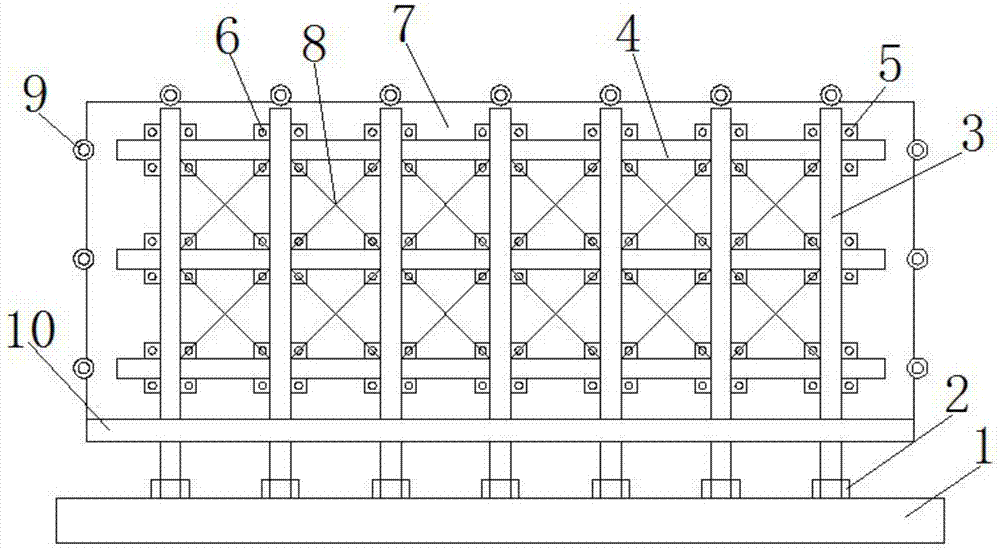 一种支模架体外防护装置的制作方法