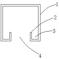 一种断桥型材连接结构的制作方法