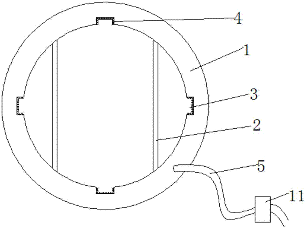 一种隧道钻孔施工用孔口装置的制作方法