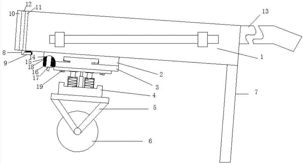 一种装饰建材运输车的制作方法