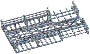 一种承载式铝合金客车底盘结构的制作方法