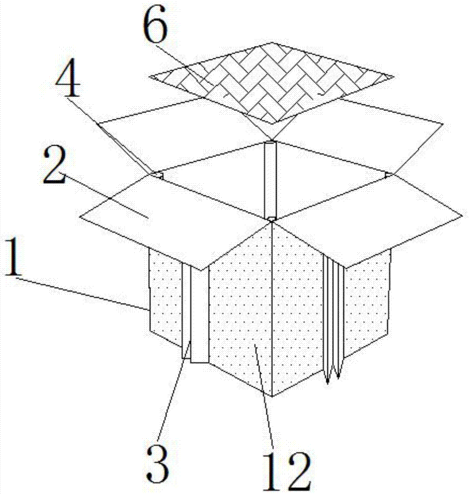 一种承重性能高的纸箱的制作方法