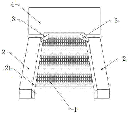 适用于速冻机的输送带装置的制作方法