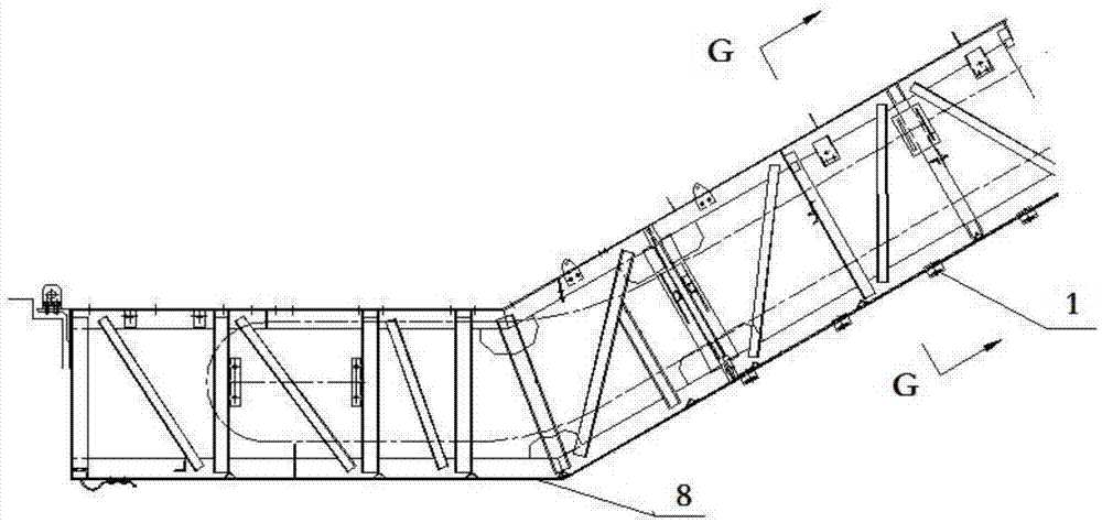 自动扶梯或者自动人行道的桁架底部结构的制作方法