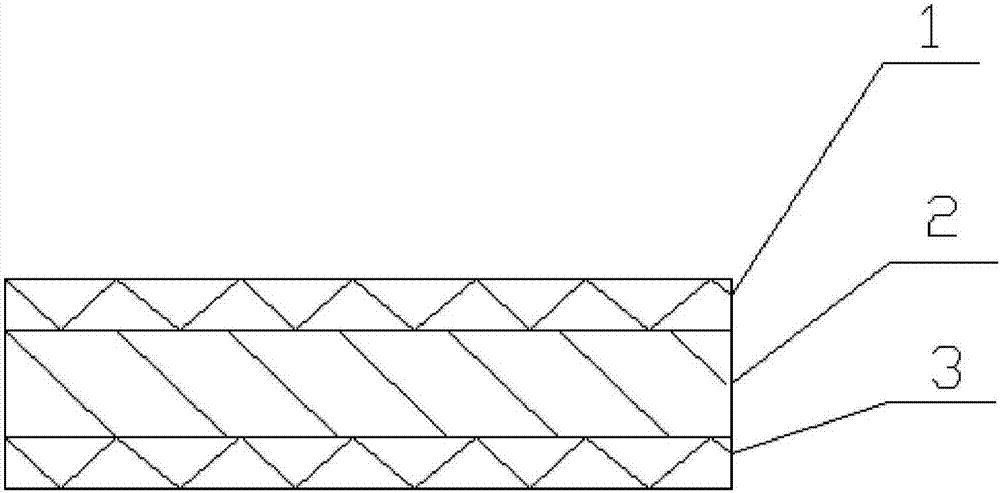 一种废旧纤维无纺布的制作方法