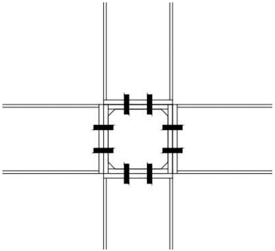 一种装配式半刚性梁柱节点的制作方法