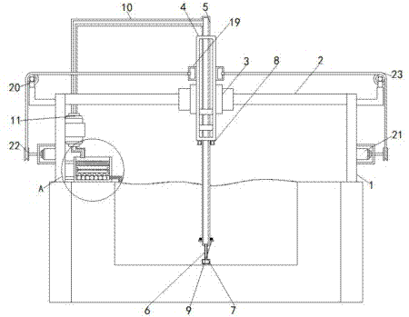 一种高效型游泳池底清洁装置的制作方法