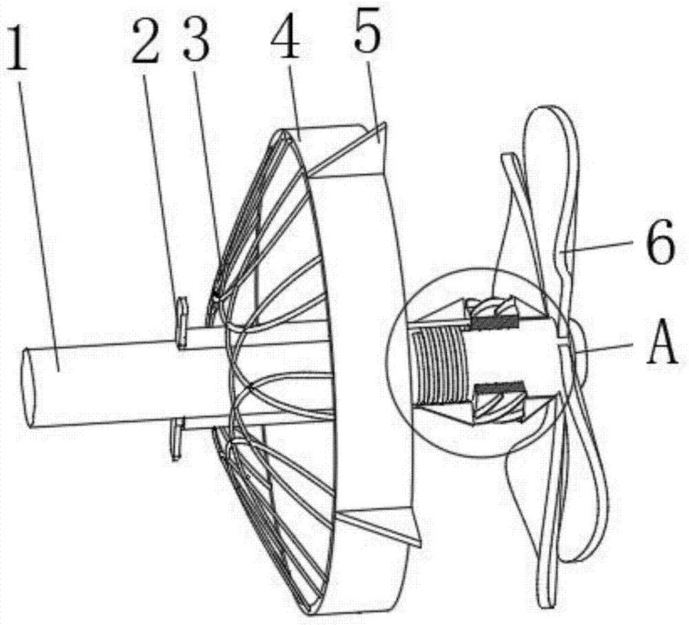 无人船艇螺旋桨推进器防缠绕的装置的制作方法