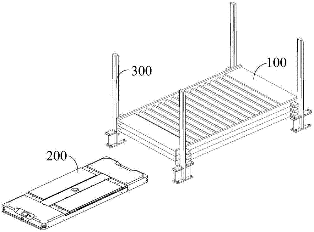 载车板存取系统及存取方法与流程
