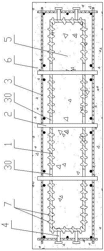 工厂预制钢砼叠合剪力墙装配式建筑结构的制作方法