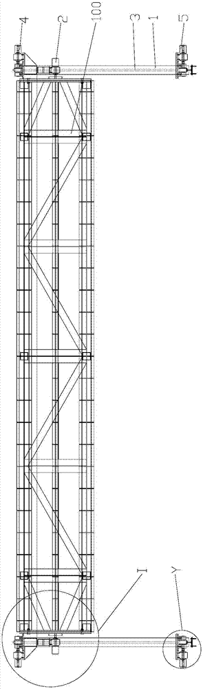 一种装配式建筑模块房吊顶翻转机的制作方法