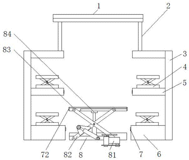 一种地藏式横移升降立体停车位的制作方法