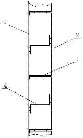 货车平板闭顶厢侧板结构的制作方法