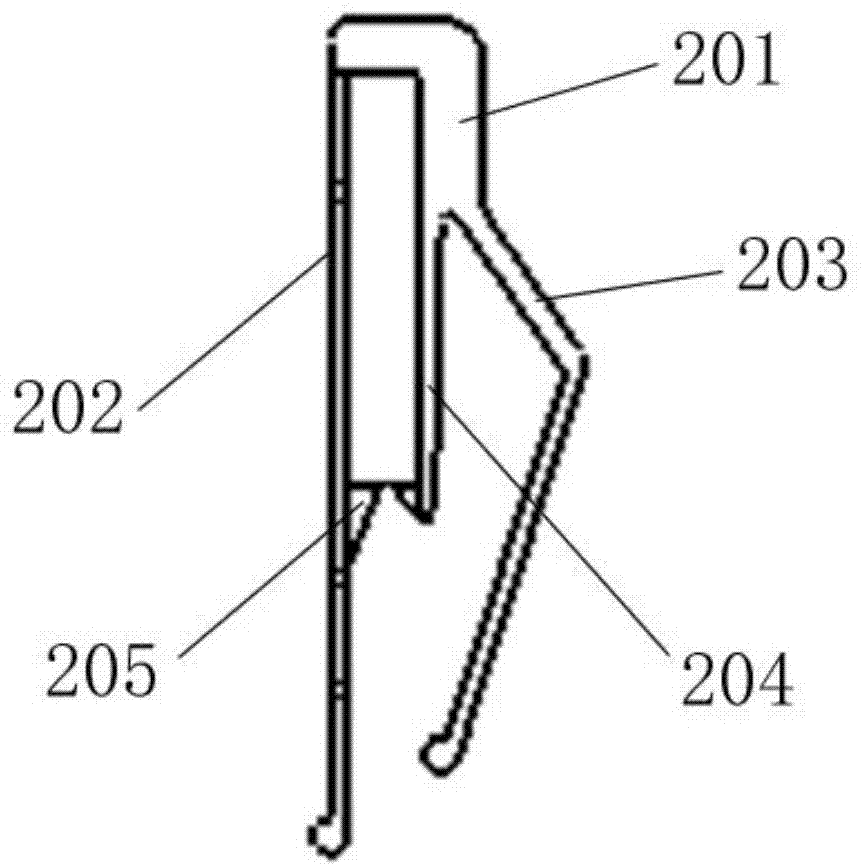 一种新型单边卡的制作方法