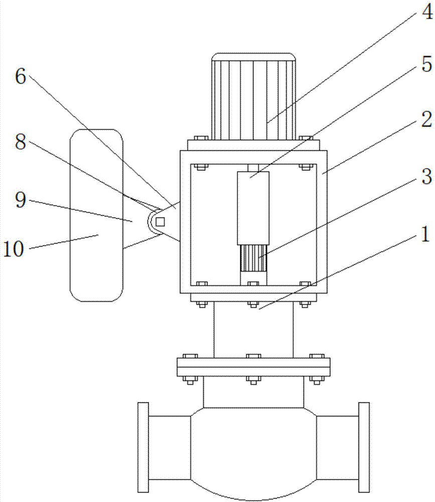 一种电动波纹管自密封单座调节阀的制作方法