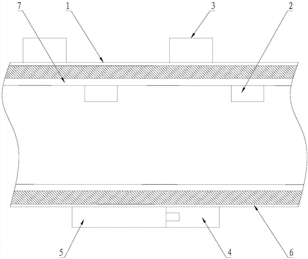 一种HDPE缠绕增强排污管的制作方法