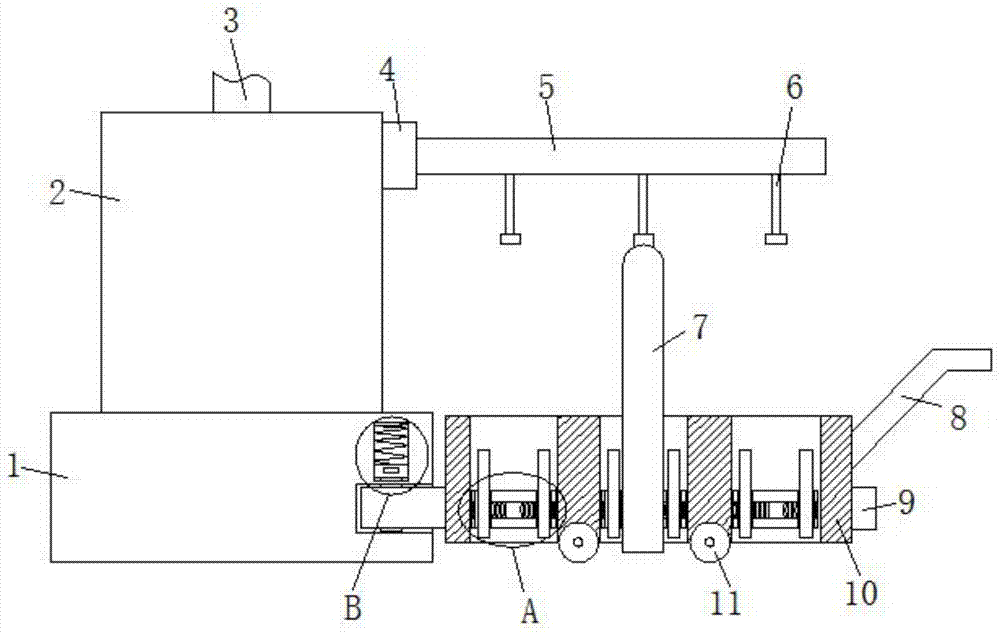 氩气充气生产线的制作方法
