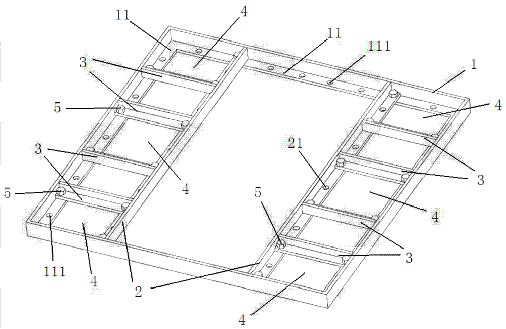 非预埋提前引入地脚螺栓固定工装的制作方法