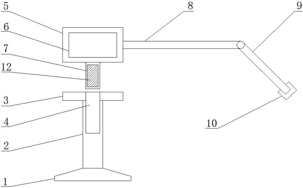 一种手持和定位两用式熔炼测温仪的制作方法