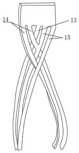 一种米兰绞合扁平光缆及其模具的制作方法