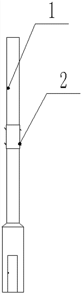 一种组装路灯灯杆的制作方法