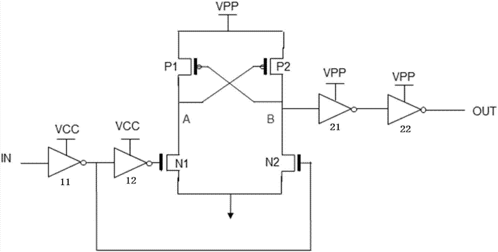 高压电平位移电路及半导体器件的制作方法