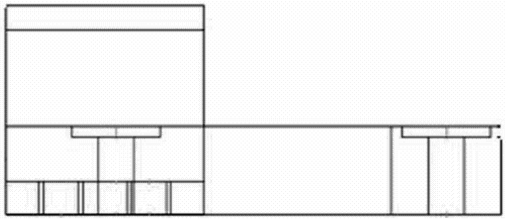 一种一字线激光弹簧基座的制作方法