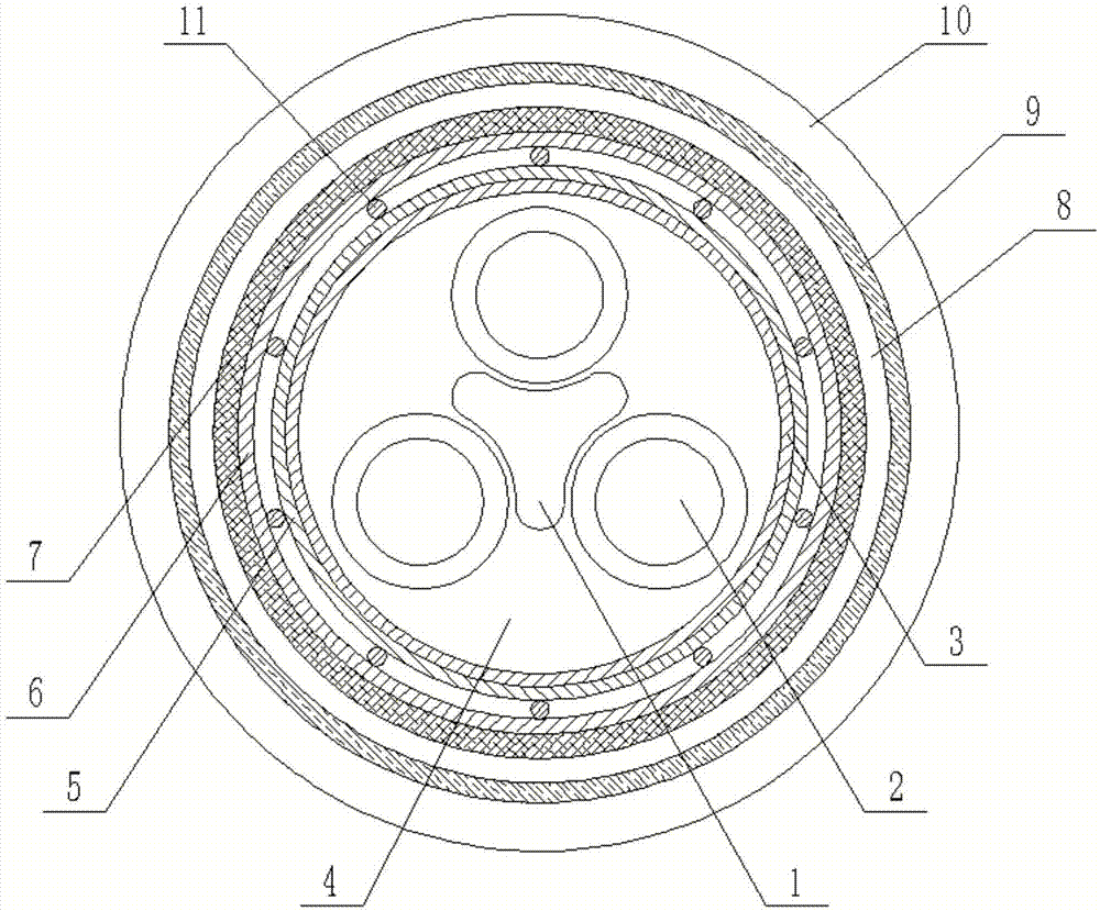 一种拖拽电缆的制作方法