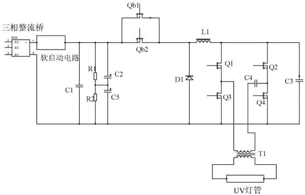 一种用于uv灯管的直流斩波开关电源的制作方法
