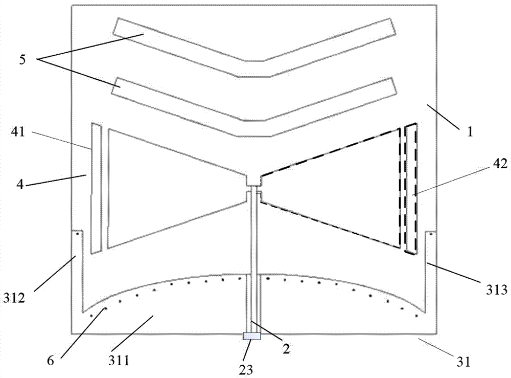 一种小型化超宽带平面八木天线的制作方法