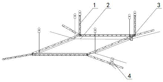 一种杆塔接地网用多适用型榫卯式间隔装置的制作方法