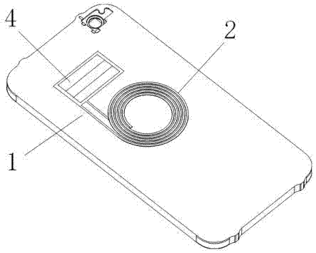 一种手机后壳的双层式NFC天线结构的制作方法