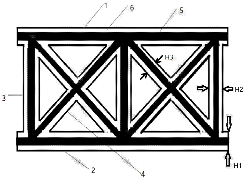 一种中空塑料模板的制作方法