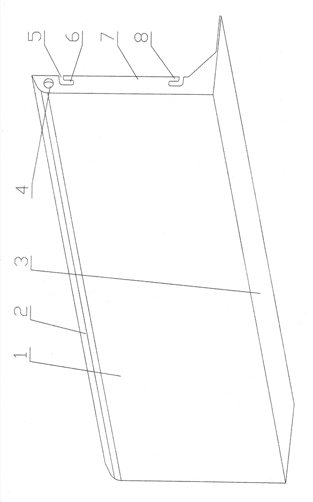 一种围栏及挡板的制作方法