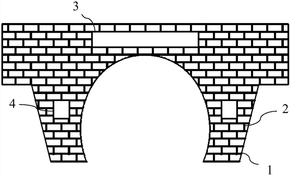 隧道洞门镶面施工模板的制作方法