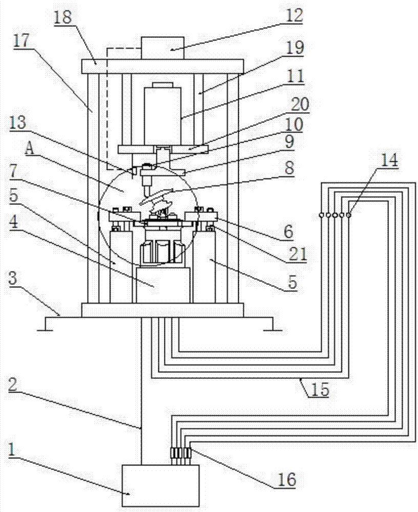 一种液压先导阀全自动检测系统的制作方法