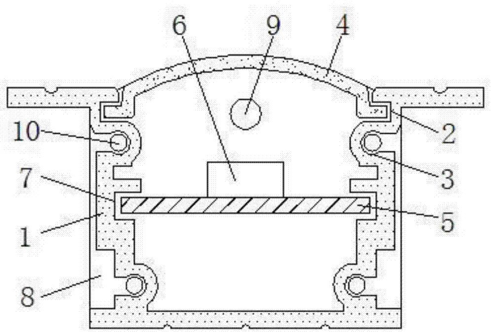 一种外插槽式固定电路板的制作方法